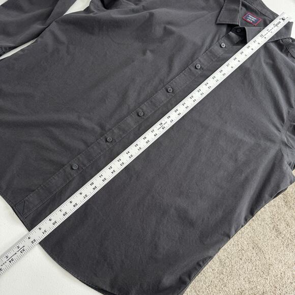 Untuckit Mens Wrinkle Free Black Stone Shirt XXX Large 100% Cotton Regular Fit - Picture 7 of 14